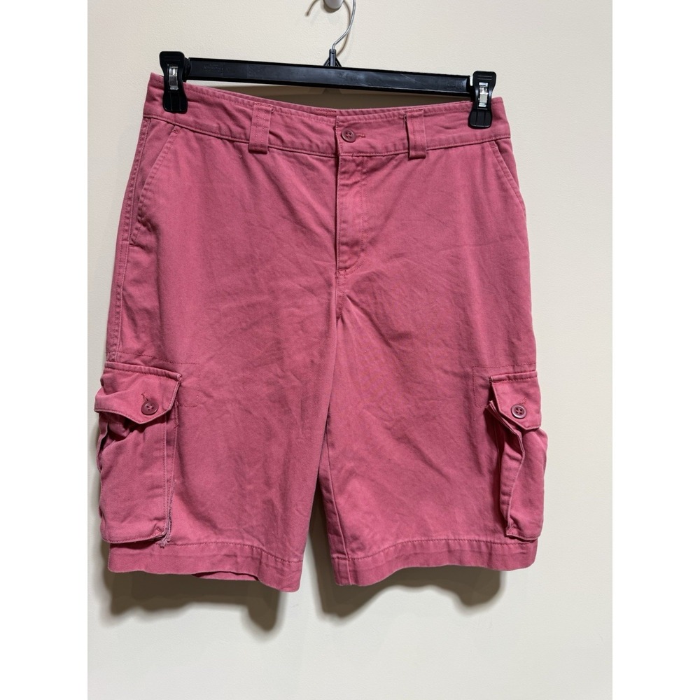 Vintage Polo Ralph Lauren Red Cargo Utility Shorts Boys 18 Y2K